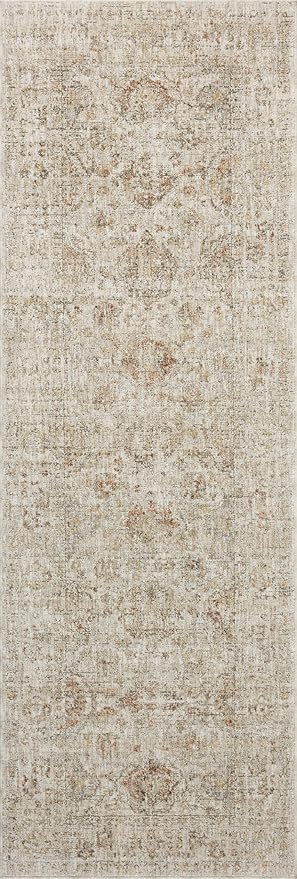 Loloi Amber Lewis Honora Collection HON-03 Beige/Spice 3'-9" x 5'-9" Accent Rug