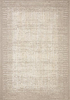 Loloi Amber Lewis Bexley Collection BEX-06 Natural/Taupe 9' x 13' Area Rug Neutral, Textured, Living, Bedroom, Dining, Carpet