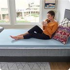 Sealy Dreamlife 1.5” Gel Memory Foam Queen Mattress Topper with SealyComfort Gel Foam, 1 Year Limited Warranty, Made in The USA