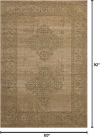 Loloi Magnolia Home by Joanna Gaines Mona Collection MOA-05 Antique/SPA 5' x 7'-8" Area Rug