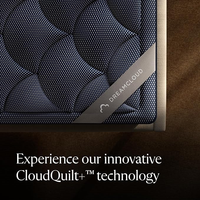 DreamCloud Luxe 14" Full Mattress - Memory Foam (New Version) - 365 Night Trial - Fiberglass Free - Forever Warranty - Mattress in a Box - CertiPUR-US® Certified