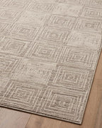 Loloi Darby Collection DAR-05 Beige/Grey 5'-3" x 7'-6" Area Rug