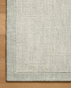 Loloi Magnolia Home by Joanna Gaines Henley Collection HNY-01 Ivory/Spa 3'-6" x 5'-6" Accent Rug
