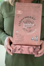 Grab Green Stoneworks Laundry Detergent Pods and Dryer Sheet Bundle (Rose Petal, 80 Count (Pack of 1)