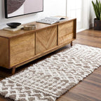 Livabliss Hapsburg Moroccan Shag Area Rug,6'7" x 9'6",Medium Brown