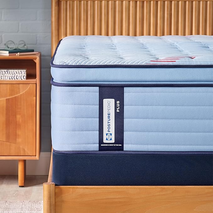 Sealy Posturepedic® Plus Glenshaw 15" Soft Pillowtop Innerspring Mattress - Twin