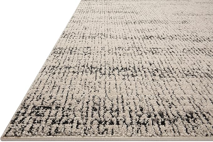 Loloi Darby Collection DAR-02 Oatmeal/Charcoal 2'-7" x 10'-0" Runner Rug