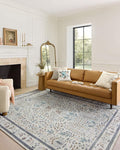 Loloi Rifle Paper Co. Maison Collection MAO-05 Wisteria Cream 5'-0" x 7'-6", .19" Pile Height, Area Rug