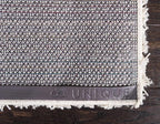 Unique Loom Solid Shag Collection Area Rug (6' 1" x 9' Rectangle, Pure Ivory)