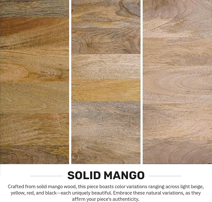 SIMPLIHOME Westmont Hall Tree Bench - 40 inch Wide Solid Mango Wood Entryway Seat in Natural, Industrial Bench for Entryway or Hallway with Metal Frame, Coat Hooks and Open Shelf