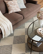 Loloi Chris Loves Julia Francis Collection FRA-01 Beige/Charcoal 5'-0" x 7'-6" Area Rug