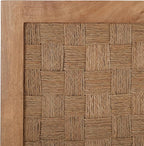 SAFAVIEH Home Collection Halvor Natural Rattan Solid Wood King Size Headboard