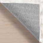 nuLOOM Jeni Solid Faux Rabbit Machine Washable Runner Rug, 2' 6" x 10', Off-White