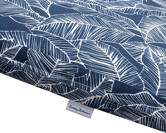 Tommy Bahama Bench Cushion, 48" X 16" X 2.5", Pacific Zaffre