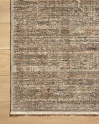 Loloi Amber Lewis Molly Collection MOL-07 Tobacco/Sage 5'-3" x 7'-9" Low Pile Area Rug