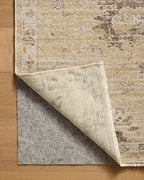 Loloi Magnolia Home by Joanna Gaines Pace Collection PAC-05 Apricot/Multi 5'-3" x 5'-3" Round Area Rug