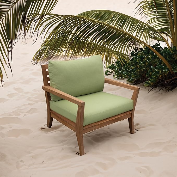 Tommy Bahama Deep Seating Lounge Cushion, 24" X 26" X 4", Bamboo Bay Pear