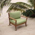 Tommy Bahama Deep Seating Lounge Cushion, 23" X 24" X 4", Bamboo Bay Pear