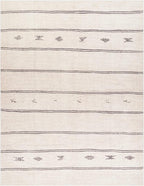 Livabliss x Becki Owens Rivi Moroccan Area Rug , 7'10" x 10', Ivory/Black