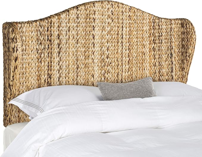 SAFAVIEH Home Collection Nadine Natural Winged Headboard, Twin