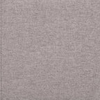 SIMPLIHOME Hamilton 48 inch Wide Transitional Rectangle Storage Ottoman in Cloud Grey Linen Look Fabric, Assembled, For the Living Room, Entryway and Family Room