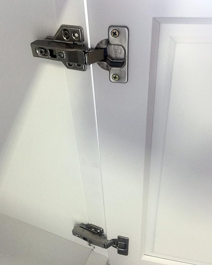 New White Shaker Single-sink Bathroom Vanity Base Cabinet 30" Wide x 21" Deep WS-V3021DLR