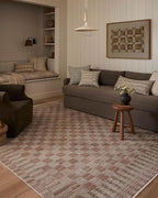 Loloi Amber Lewis Cali Collection CIL-06 Brick/Natural 2'-7" x 8'-0" Runner Rug