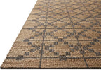 Loloi Chris Loves Julia Judy Collection JUD-05 Natural/Graphite 5'-0" x 7'-6" Area Rug