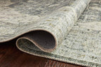 Loloi Skye Collection SKY-12 Charcoal/Dove 9'-0" x 12'-0" Area Rug