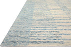 Loloi Chris Loves Julia Chris Collection CHR-01 Ivory/Denim 7'-9'' x 9'-9'', .50" Pile Height, Area Rug