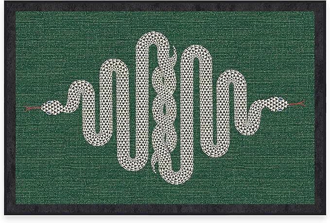 RUGGABLE x Jonathan Adler Machine Washable Modern Area Rug – Venom Emerald 2x3, Stain-Resistant, Non-Slip – Small Rugs for Living Room, Bedroom, Hallway, Entryway & Bathroom–with Standard Pad