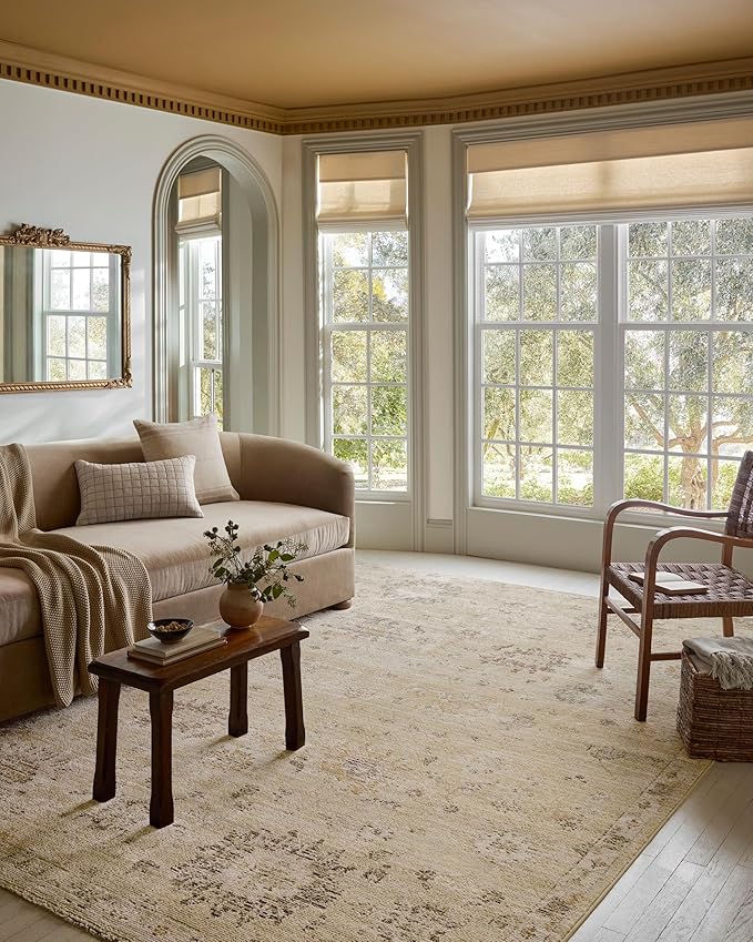 Loloi Magnolia Home by Joanna Gaines Pace Collection PAC-05 Apricot/Multi 2'-6" x 10'-0" Runner Rug