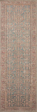 Loloi Angela Rose Aubrey Collection AUB-04 Blue/Terracotta 3'-9" x 5'-6", .19" Pile Height, Accent Rug