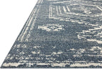 Loloi Magnolia Home by Joanna Gaines Gigi Collection GIG-03 Denim/Ivory 7'-10" x 10' Area Rug