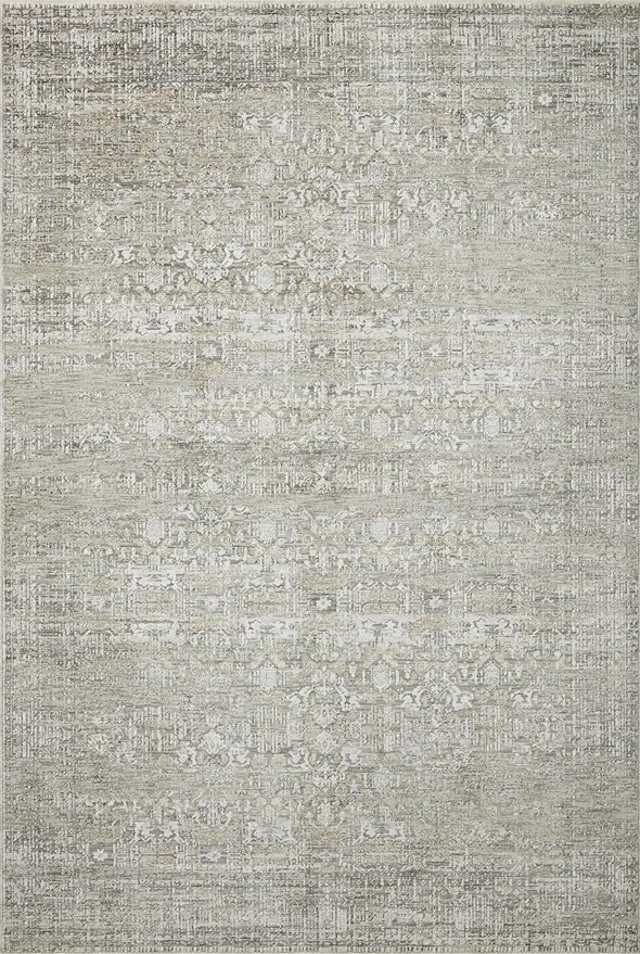 Loloi Amber Lewis Honora Collection HON-04 Grey/Beige 3'-9" x 5'-9" Accent Rug