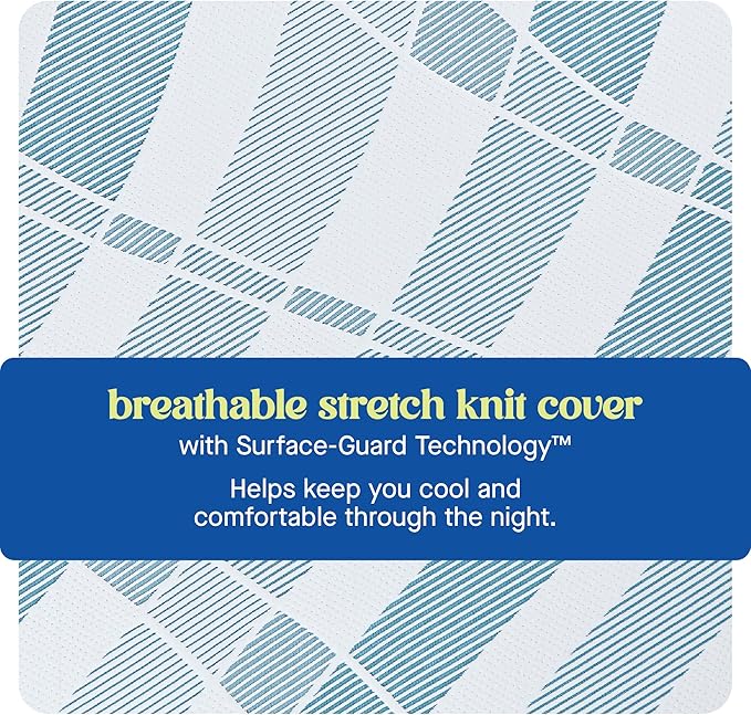 Sealy Dreamlife 12” Hybrid Mattress-in-a-Box, King, SealyComfort Gel Memory Foam, SealyResponsive Encased Coils, Surface-Guard Technology