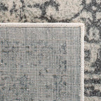 SAFAVIEH Evoke Collection Runner Rug - 2'2" x 11', Ivory & Grey, Distressed Design, Non-Shedding & Easy to Clean, Ideal for Foyer, Bedroom, Kitchen, Hallway (EVK256F)