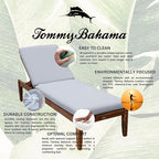 Tommy Bahama Chaise Cushion, 26" X 82" X 2.5", Bamboo Bay Cloud