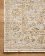 Loloi Magnolia Home by Joanna Gaines Pace Collection PAC-02 Natural/Gold 2'-6" x 10'-0" Runner Rug