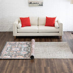 Mohawk Home 2' 6" x 8' Non Slip Grip Rug Pad 1/4" Thick Dual Surface Felt Cushion + Rubber Gripper - Safe for All Floors