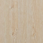 Martha Stewart Rhett Home Office Desk with 3 Drawers and Tapered Legs in Light Natural with Antique Bronze Hardware