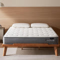 EPITEX Silverluxe King Size Mattress, 8 Inch Gel Memory Foam, Pocket Spring, Medium Firm, Gray