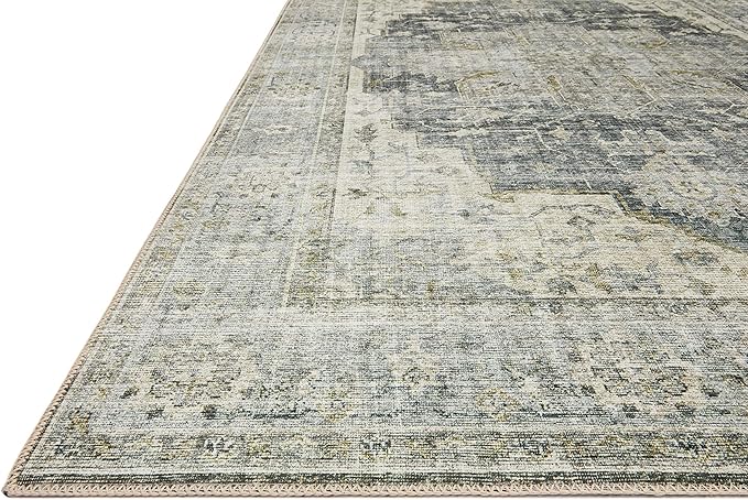 Loloi Skye Collection SKY-12 Charcoal/Dove 9'-0" x 12'-0" Area Rug