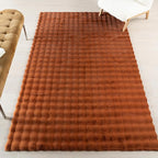 nuLOOM Jeni Checkered 5x8 Machine Washable Area Rug for Living Room Bedroom Dining Room Kitchen, Brick