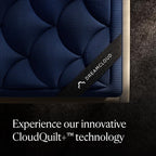 DreamCloud Ultra 15" Twin XL Mattress - Memory Foam - 365 Night Trial - Fiberglass Free - Forever Warranty - Mattress in a Box - CertiPUR-US® Certified