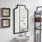 Crosley Furniture Aimee Mirror for Bathroom, Hallway, or Entryway, Oil Rubbed Bronze