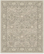 RUGGABLE x Morris & Co Washable Area Rug – Montreal Natural Stone 8x10, Stain-Resistant, Non-Slip – Large Machine Washable Rugs for Living Room, Bedroom, Hallway, Entryway & Office–with Cushioned Pad
