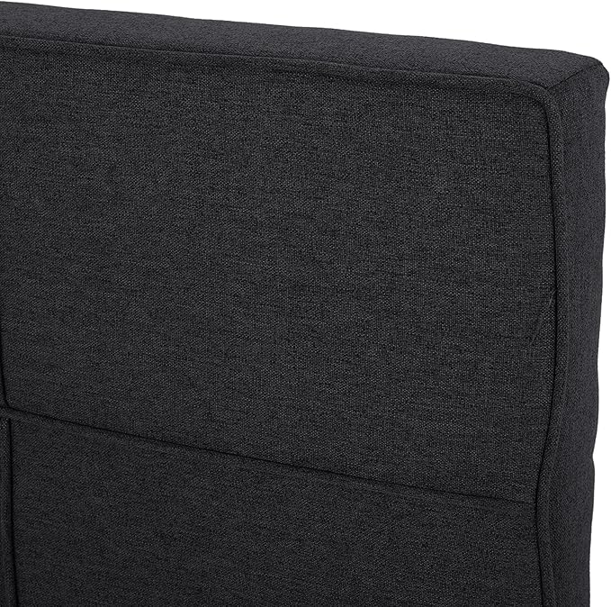 Christopher Knight Home Contemporary Upholstered King/Cal King Headboard, Black