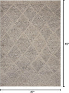 Loloi Magnolia Home by Joanna Gaines Jones Collection JON-03 Pebble 2'-3" x 3'-9" Accent Rug