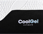 Cool Gel Chill 14 Inch Medium Firm Memory Foam Mattress Twin XL Size, with Bonus Cool Gel Memory Foam Bed Pillow, 14" with Pressure Relief, CertiPUR-US Certified, Cooling Twin XL Mattress in a Box